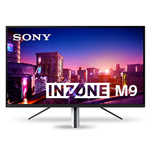 Sony INZONE M9 27 Zoll Gaming Monitor: 4K 144Hz 1ms Full Array Local Dimming HDMI 2.1 VRR 2022 Modell, Weiß