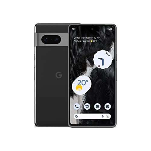 Google Pixel 7 – Entsperrtes Android-Smartphone mit Weitwinkelobjektiv – 128GB - Obsidian
