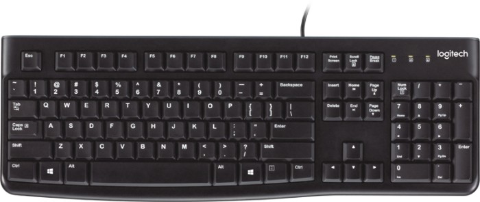 Logitech K120 Keyboard schwarz