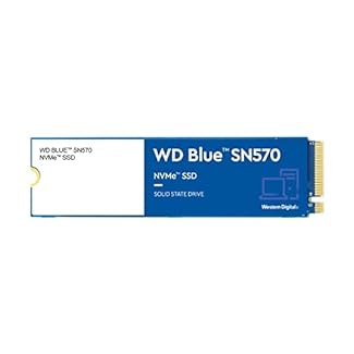 WD Blue SN570 NVMe SSD intern 1 TB (für Kreativprofis, 1-monatige Mitgliedschaft bei Adobe Creative Cloud, M.2 2280 PCIe Gen3 x 4 NVMe SSD, Lesen bis zu 3.500 MB/s, Dashboard)*