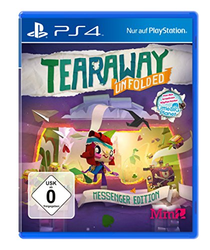 Tearaway: Unfolded - Messenger Edition (exklusiv bei Amazon.de) - [PlayStation 4]