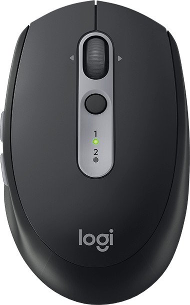 Logitech M590 Multi-Device Silent, schwarz, USB/Bluetooth (910-005197)