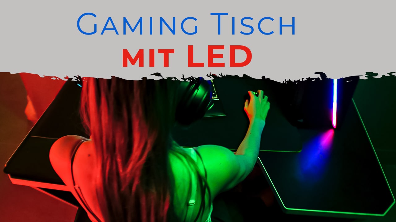 Gaming Tische Mit LED Beleuchtung