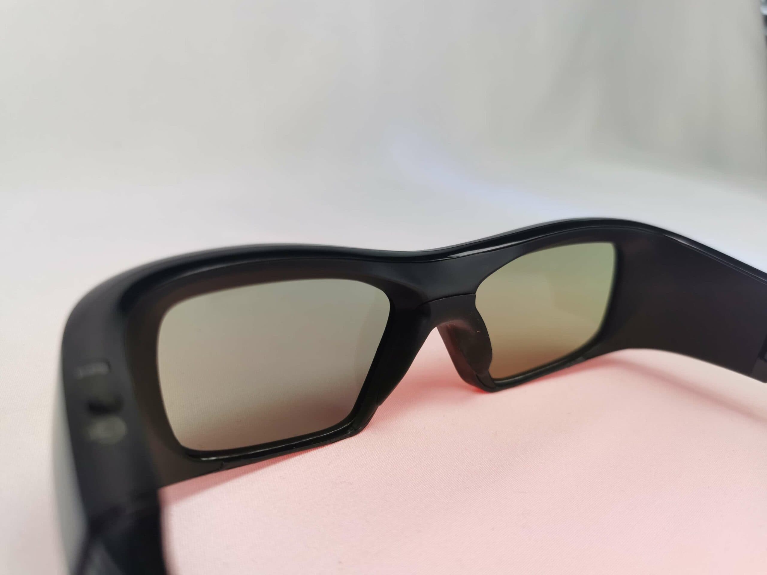 Hi-Shock Black Diamond RF Bluetooth 3D Brille wechselbare Nasenaufsätze