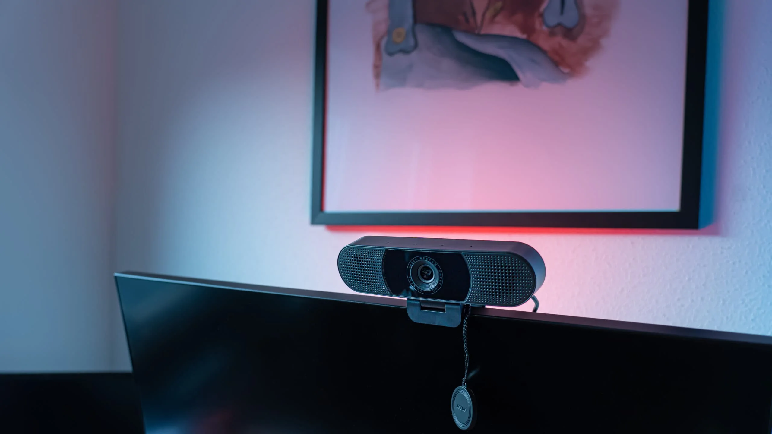 webcam mit mikrofon und lautsprecher